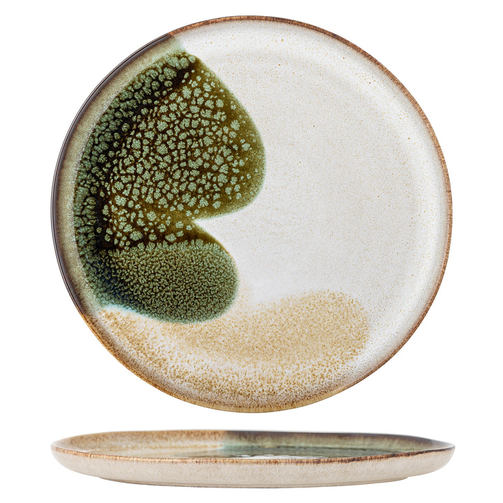 Farfurie Ceramică Verde Bloomingville - Imagine 1