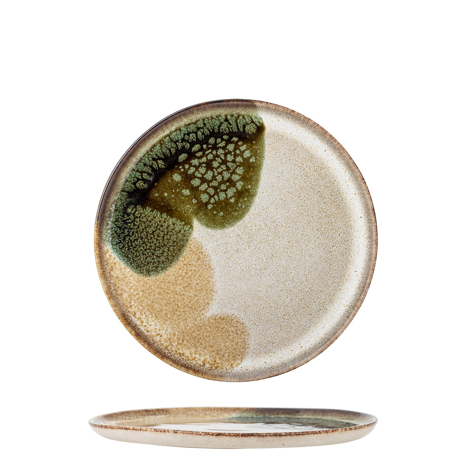 Farfurie Ceramică Verde Bloomingville - Imagine 1