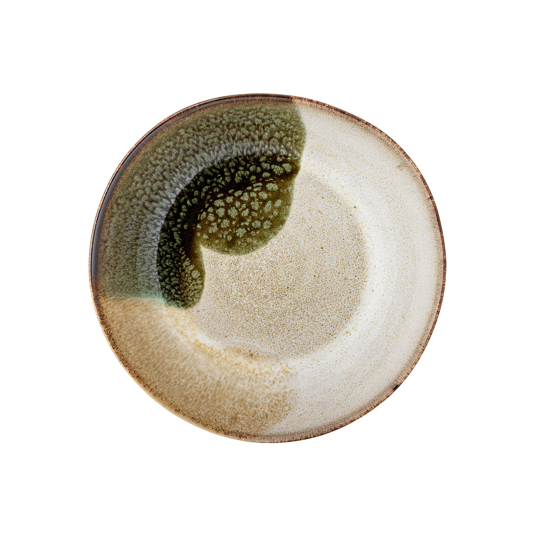 Farfurie Adâncă Ceramică Verde Bloomingville - Imagine 2