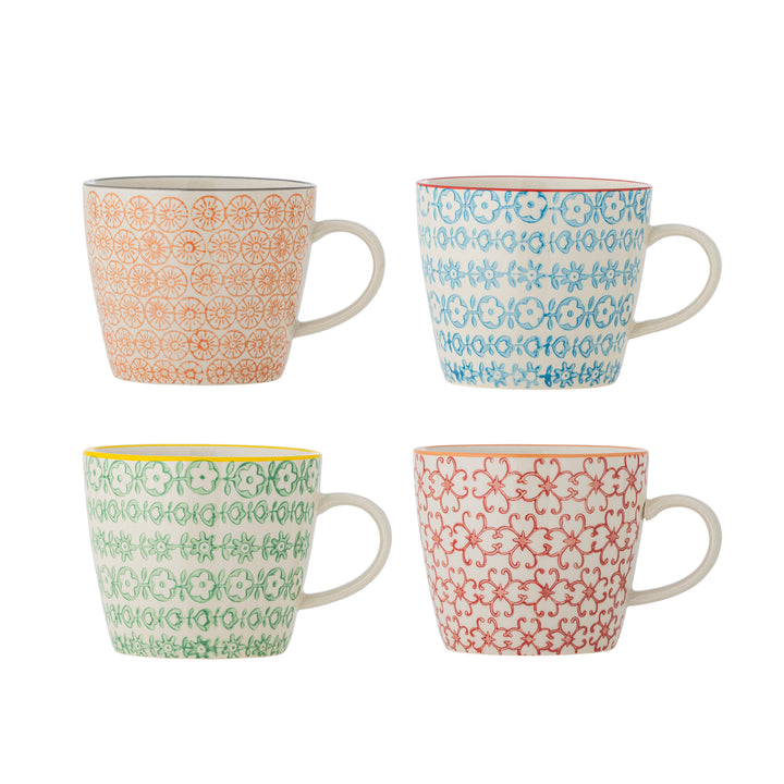 Set Căni Ceramice Multicolore Bloomingville - Imagine 1