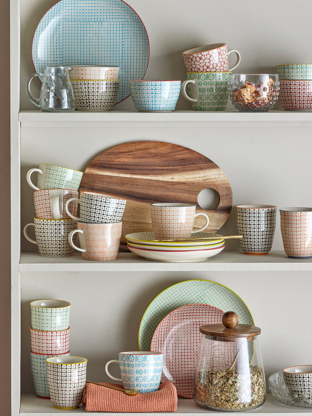Set Căni Ceramice Multicolore Bloomingville - Imagine 3