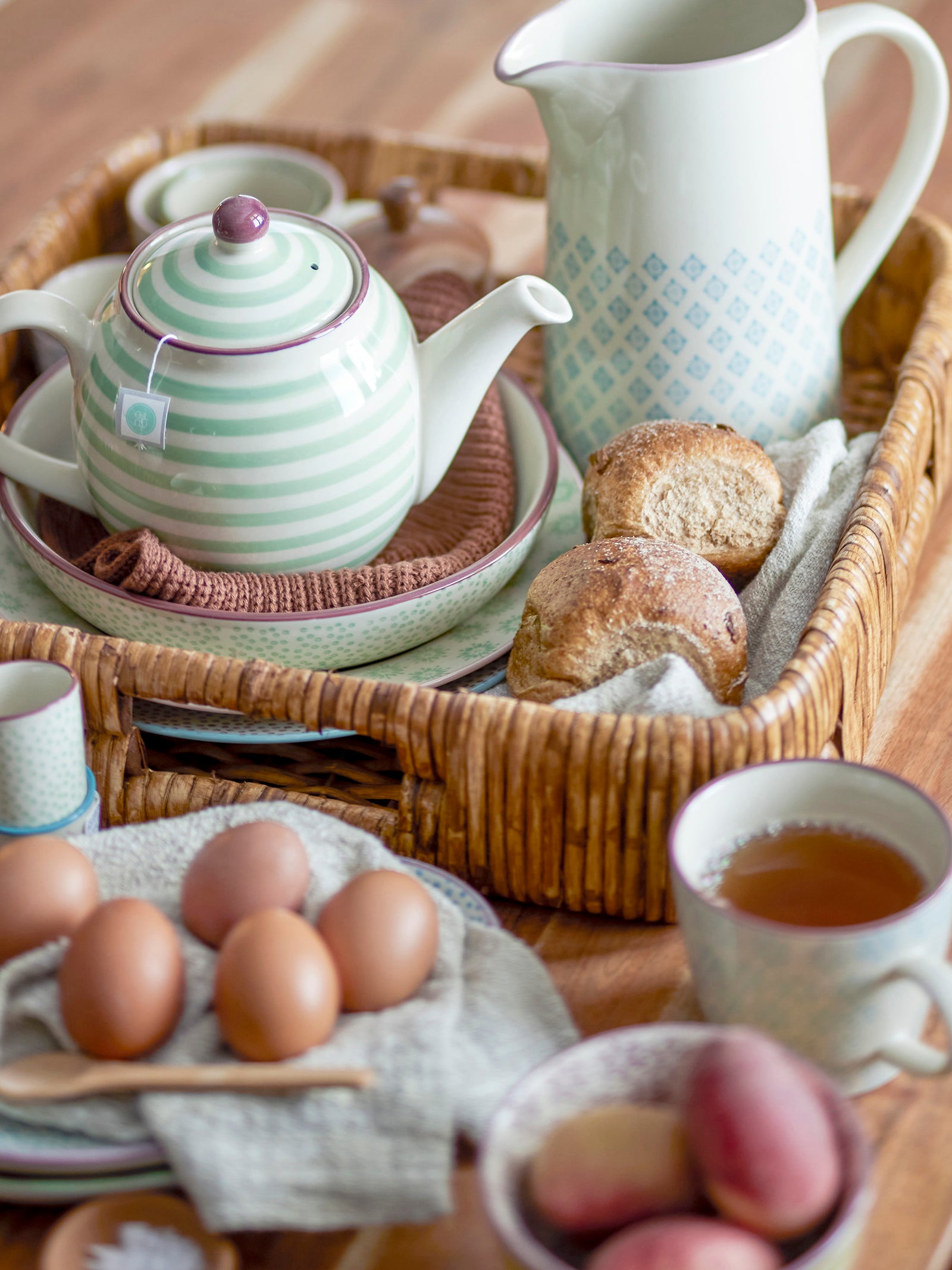 Set Farfurii Ceramice Multicolore Bloomingville - Imagine 4