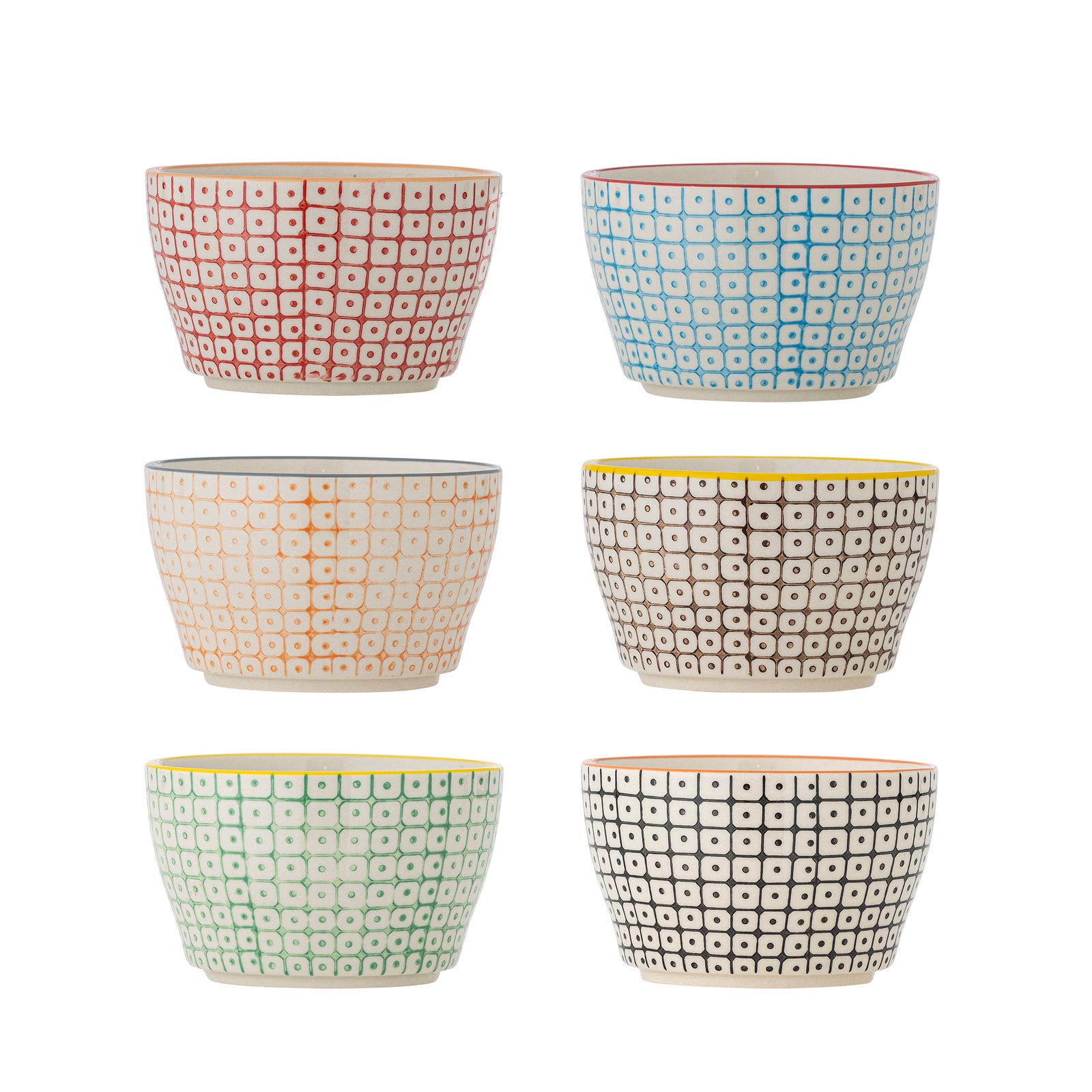 Set Boluri Ceramice Multicolore Bloomingville - Imagine 1