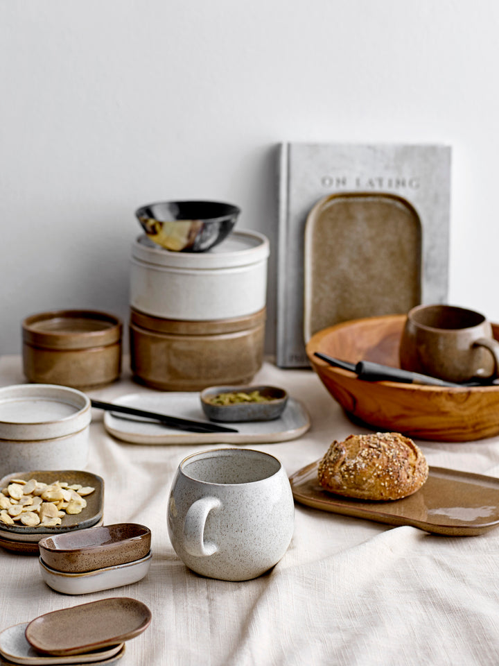 Set Farfurii Ceramică Gri Bloomingville - Imagine 2