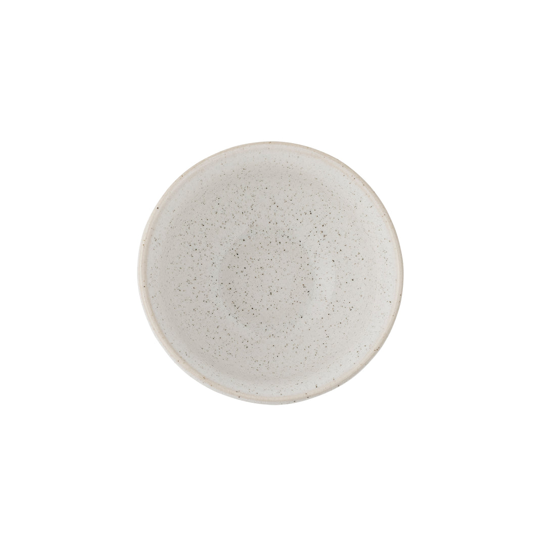 Bol Ceramic Alb Cu Glazură Reactivă Bloomingville - Imagine 2