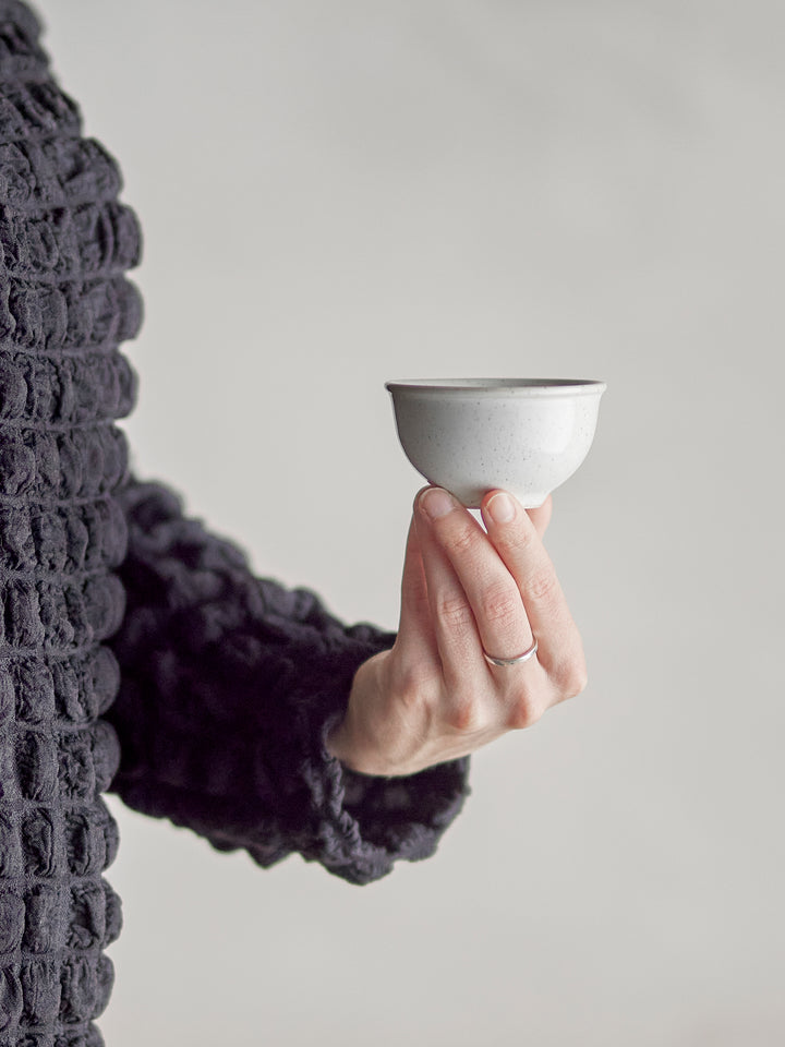 Bol Ceramică Albă Cu Glazură Reactivă Bloomingville - Imagine 4