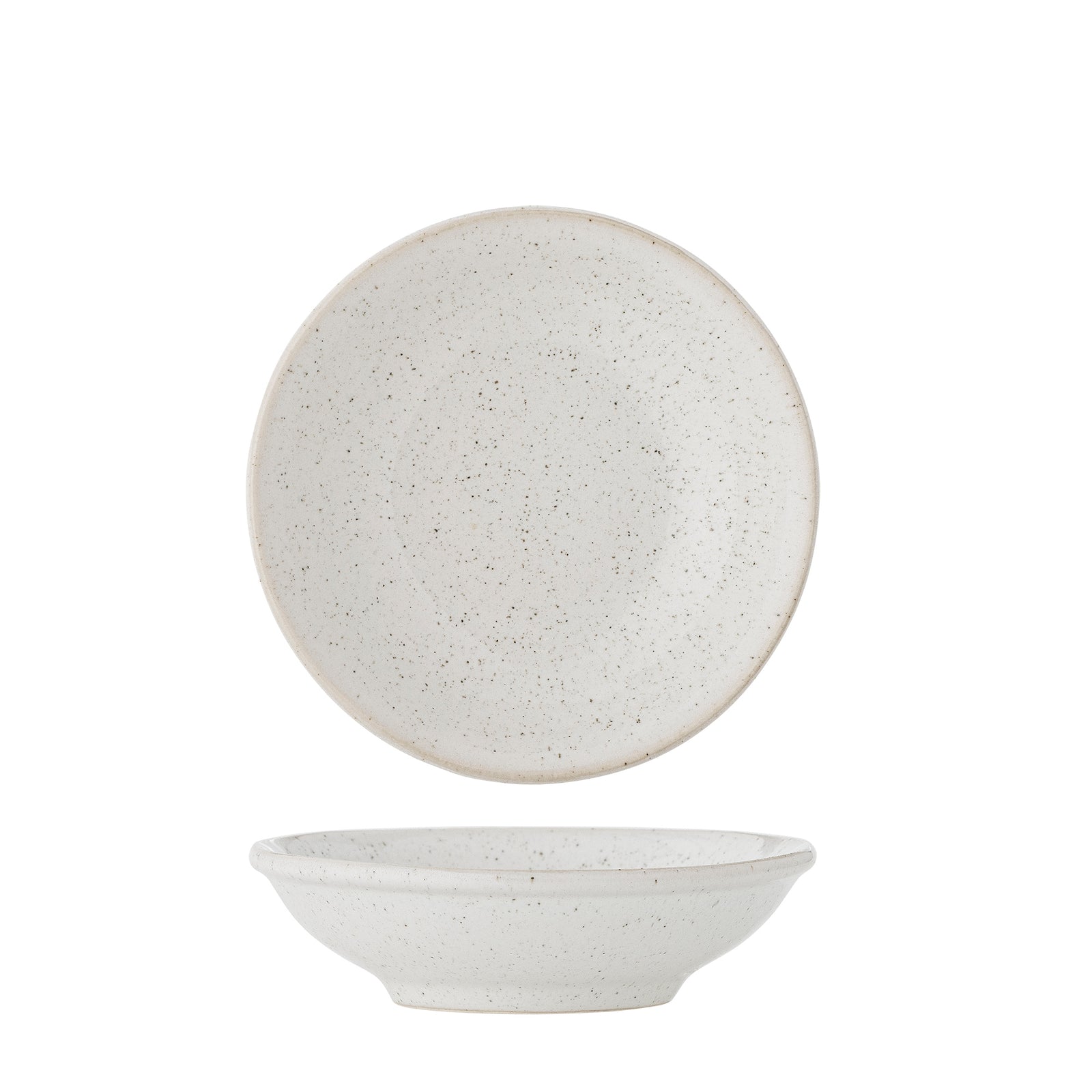 Bol Ceramică Albă Cu Glazură Reactivă Bloomingville - Imagine 1