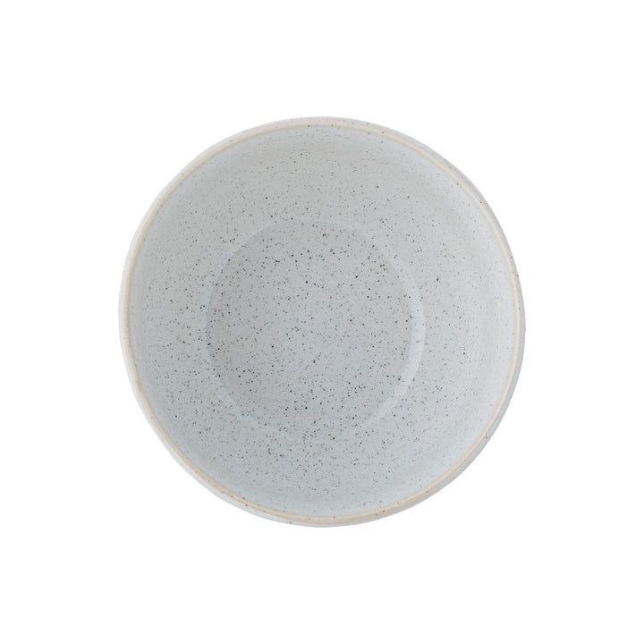 Bol Ceramic Alb Cu Glazură Reactivă Bloomingville - Imagine 3