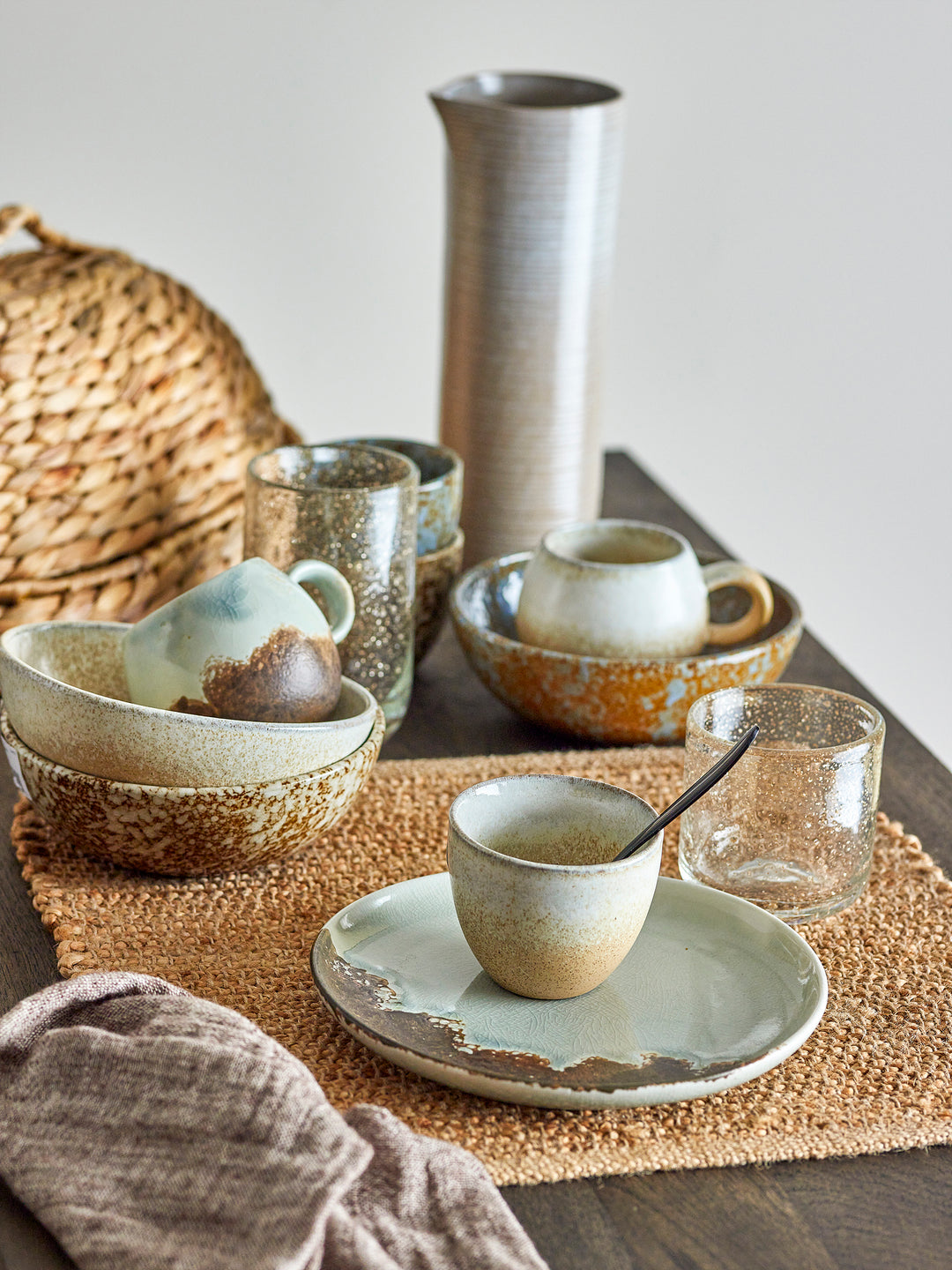 Bol Ceramic Natural Bloomingville - Imagine 5