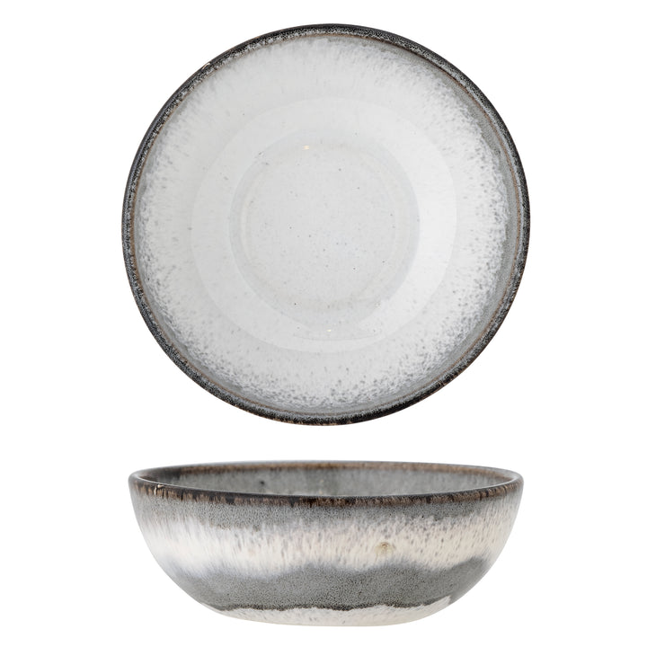 Bol Ceramic Gri Cu Glazură Reactivă Bloomingville - Imagine 1