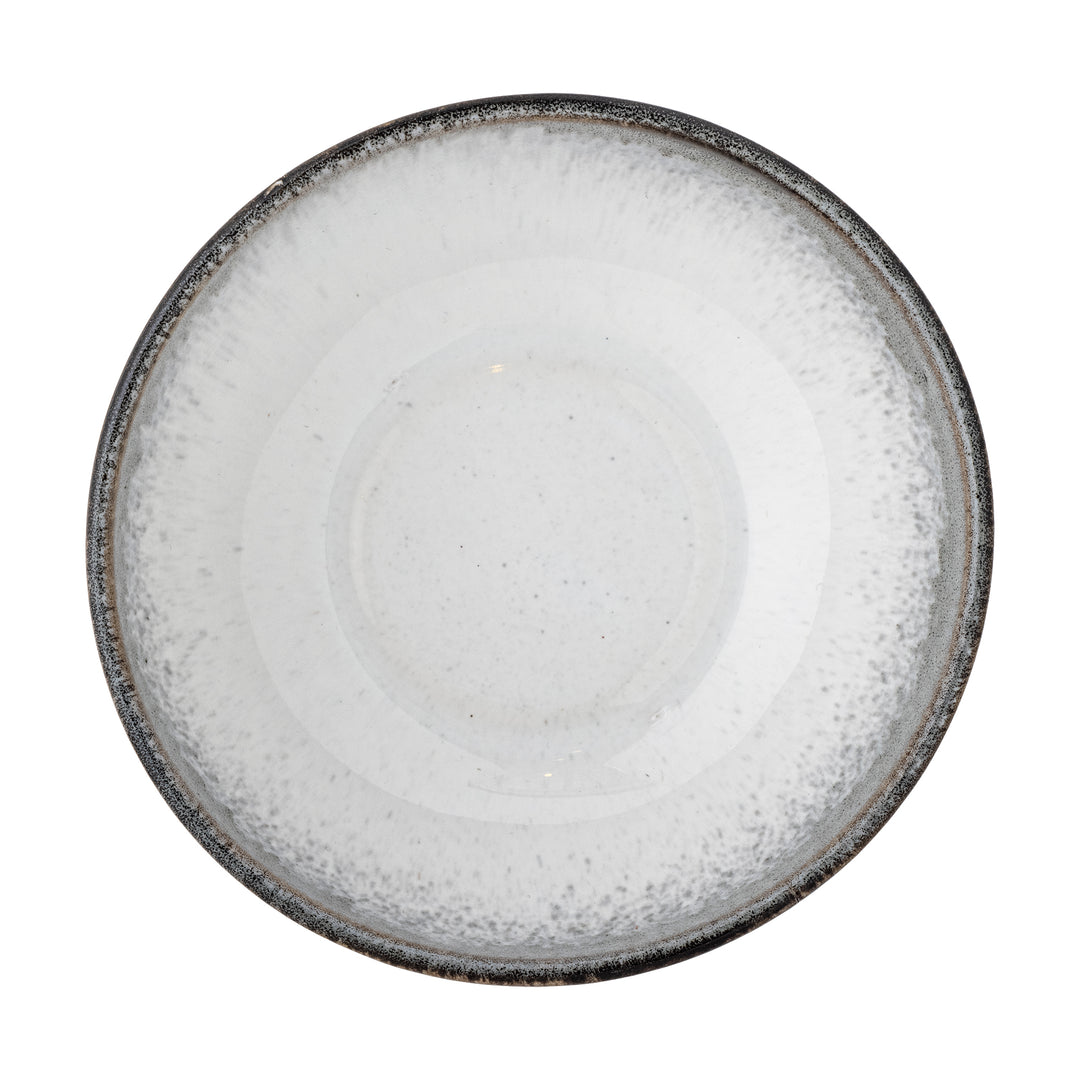 Bol Ceramic Gri Cu Glazură Reactivă Bloomingville - Imagine 2