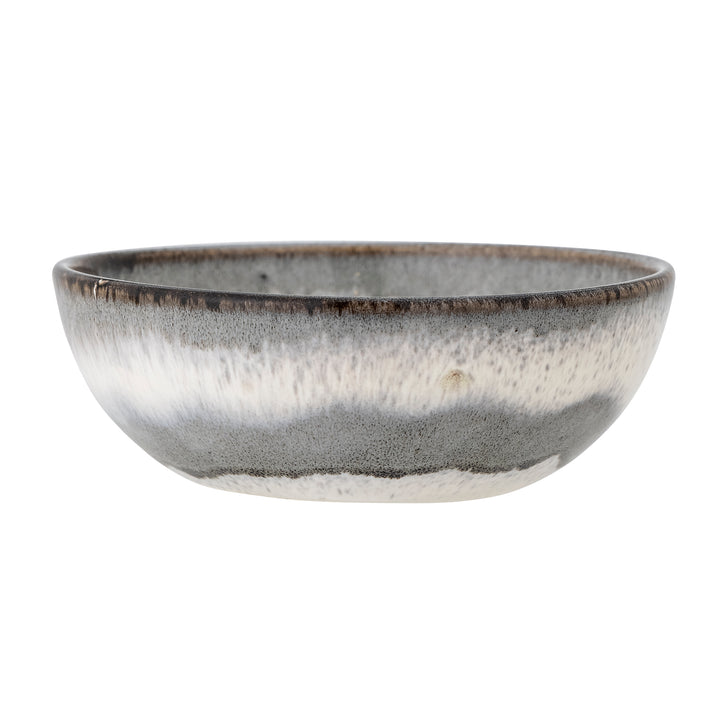 Bol Ceramic Gri Cu Glazură Reactivă Bloomingville - Imagine 3