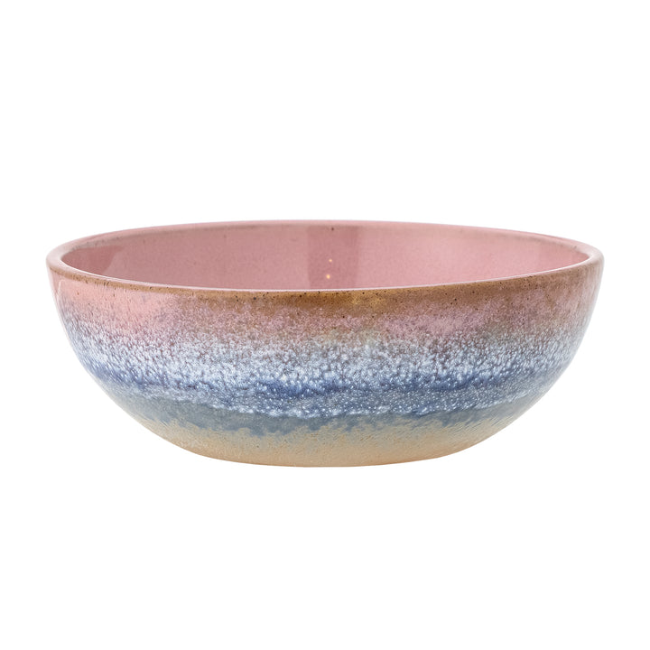 Bol Ceramic Roz Cu Glazură Reactivă Bloomingville - Imagine 3