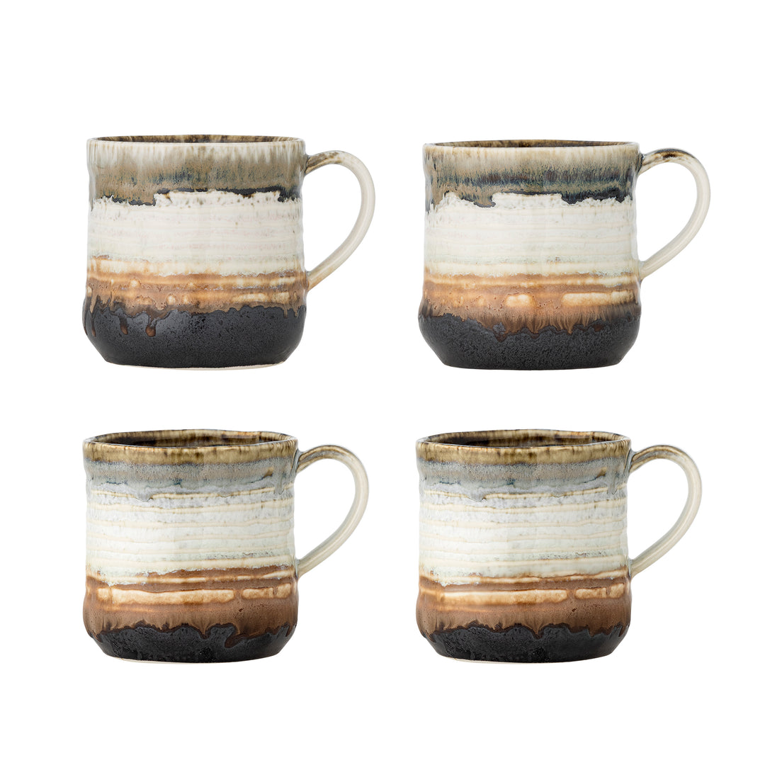 Set Căni Ceramică Multicolor Bloomingville - Imagine 1