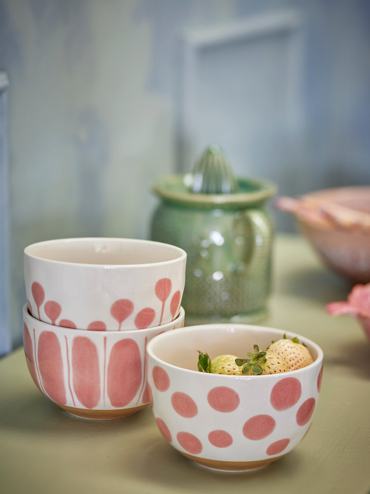 Set Boluri Ceramică Roz Bloomingville - Imagine 2