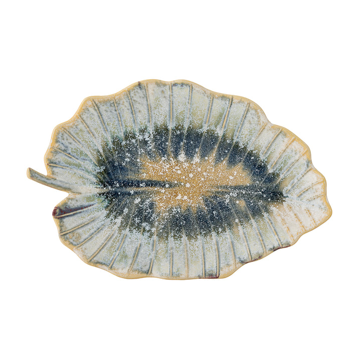 Farfurie Servire Ceramică Albastră Bloomingville - Imagine 2