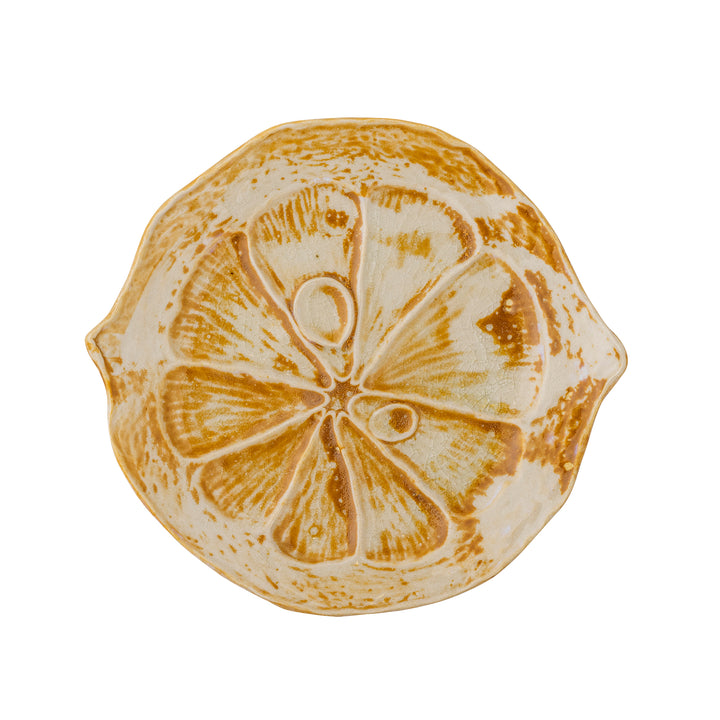 Farfurie Servire Ceramică Maro Bloomingville - Imagine 3