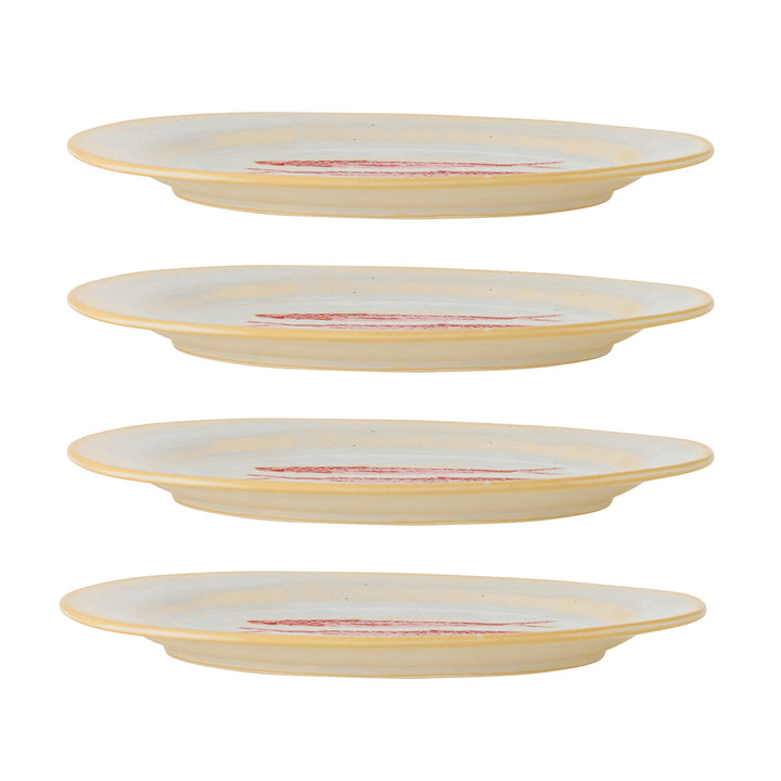 Set Farfurii Ceramică Roșie Bloomingville - Imagine 2