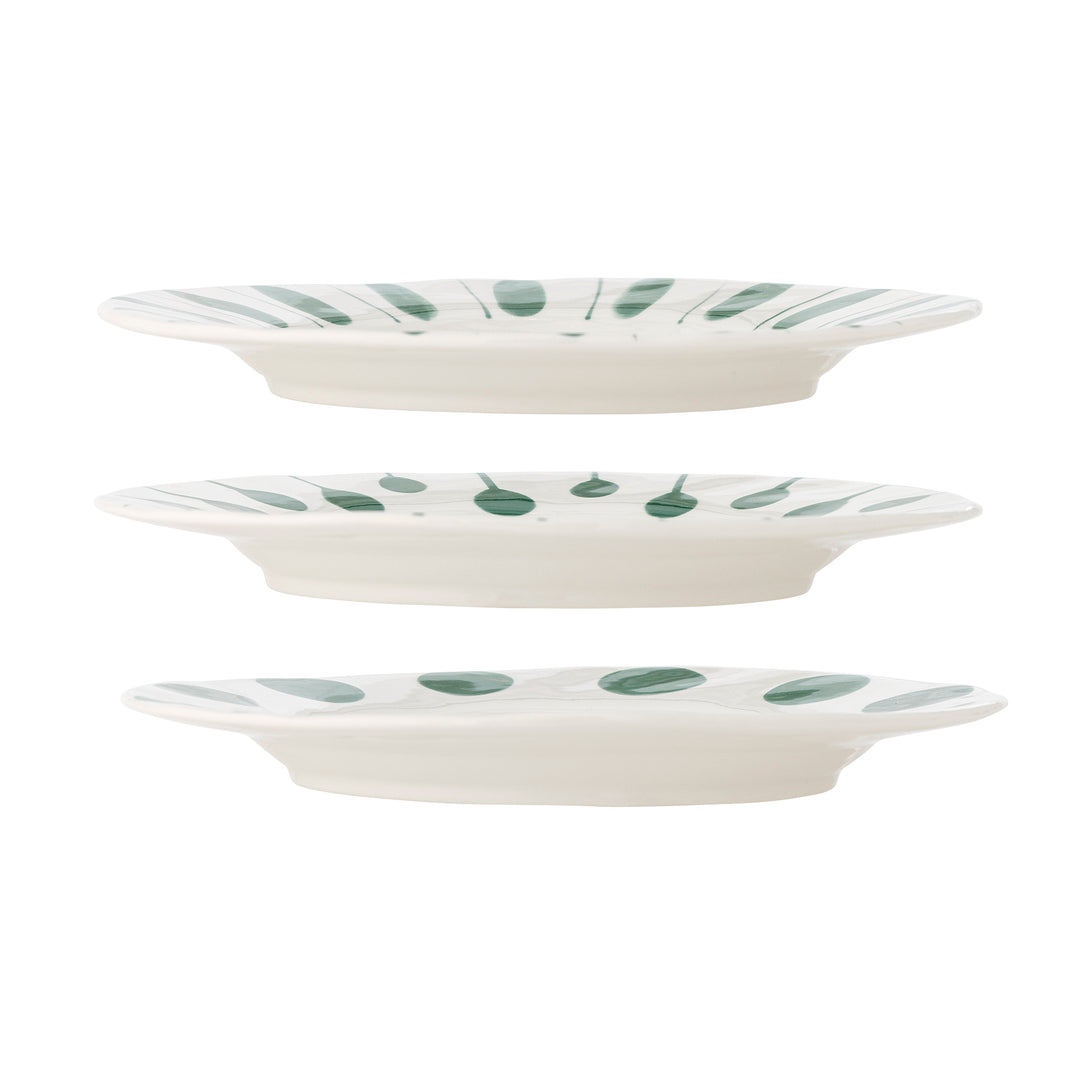 Set Farfurii Ceramice Verzi Bloomingville - Imagine 2