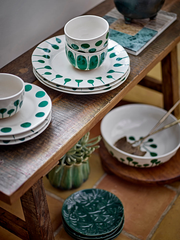 Set Farfurii Ceramice Verzi Bloomingville - Imagine 5