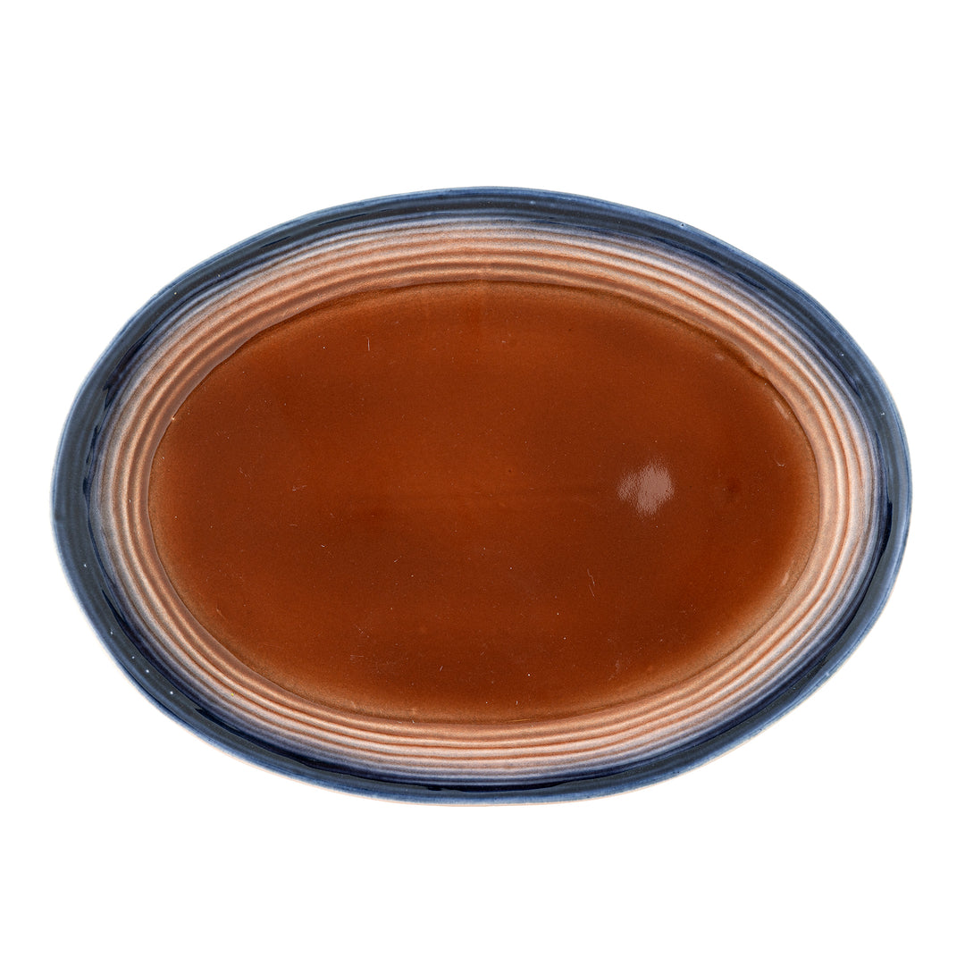 Platou Servire Ceramică Multicolor Bloomingville - Imagine 3