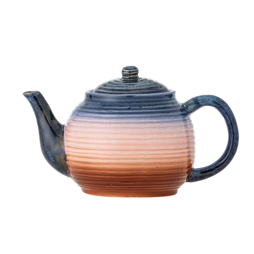 Ceainic Ceramic Multicolor Cu Infuzor Bloomingville - Imagine 1