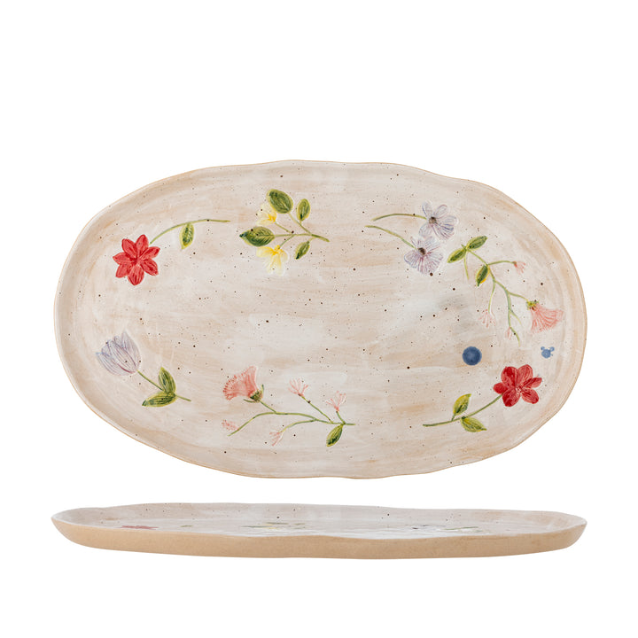 Platou Servire Ceramică Multicolor Bloomingville - Imagine 1