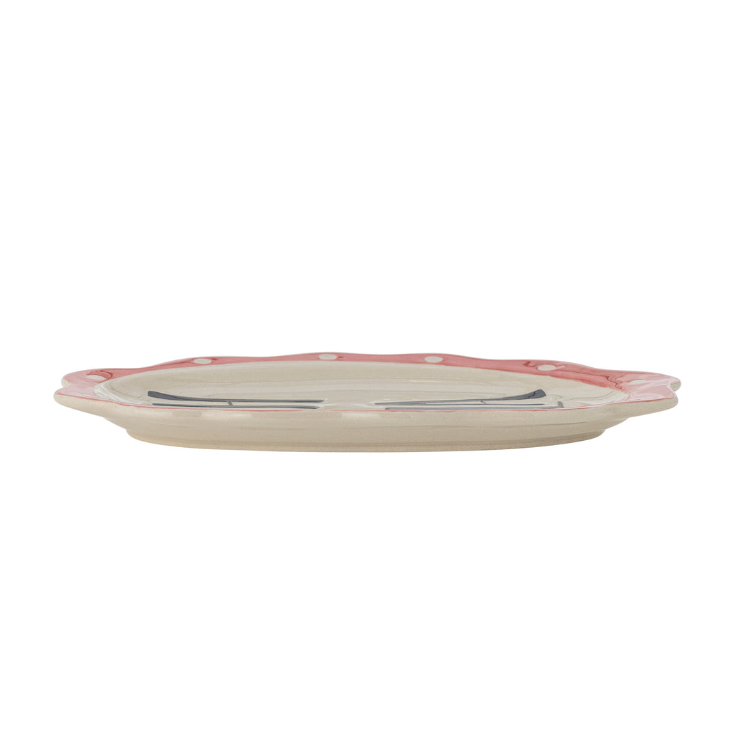 Platou Servire Ceramică Multicolor Bloomingville - Imagine 2
