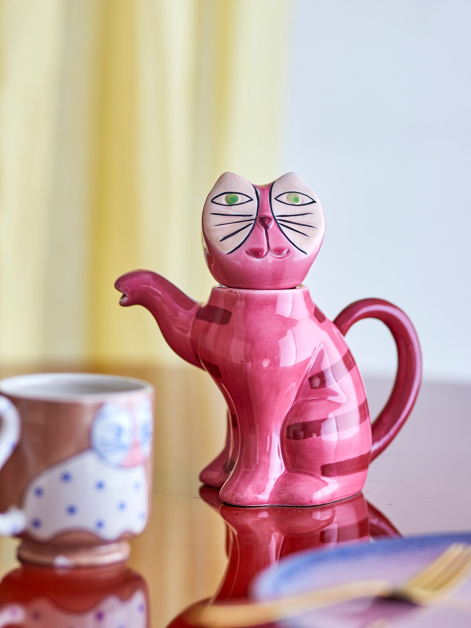 Ceainic Ceramică Multicoloră Missy Bloomingville - Imagine 4