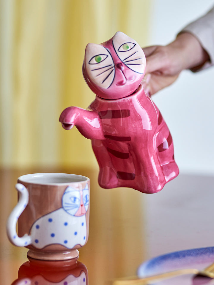 Ceainic Ceramică Multicoloră Missy Bloomingville - Imagine 5