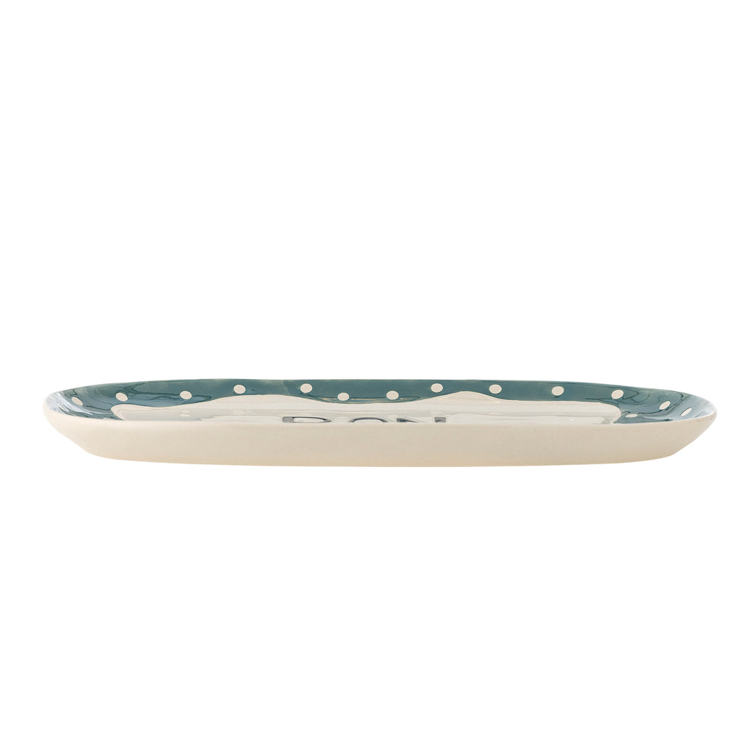 Platou Servire Ceramică Multicolor Bon Appétit Bloomingville - Imagine 2