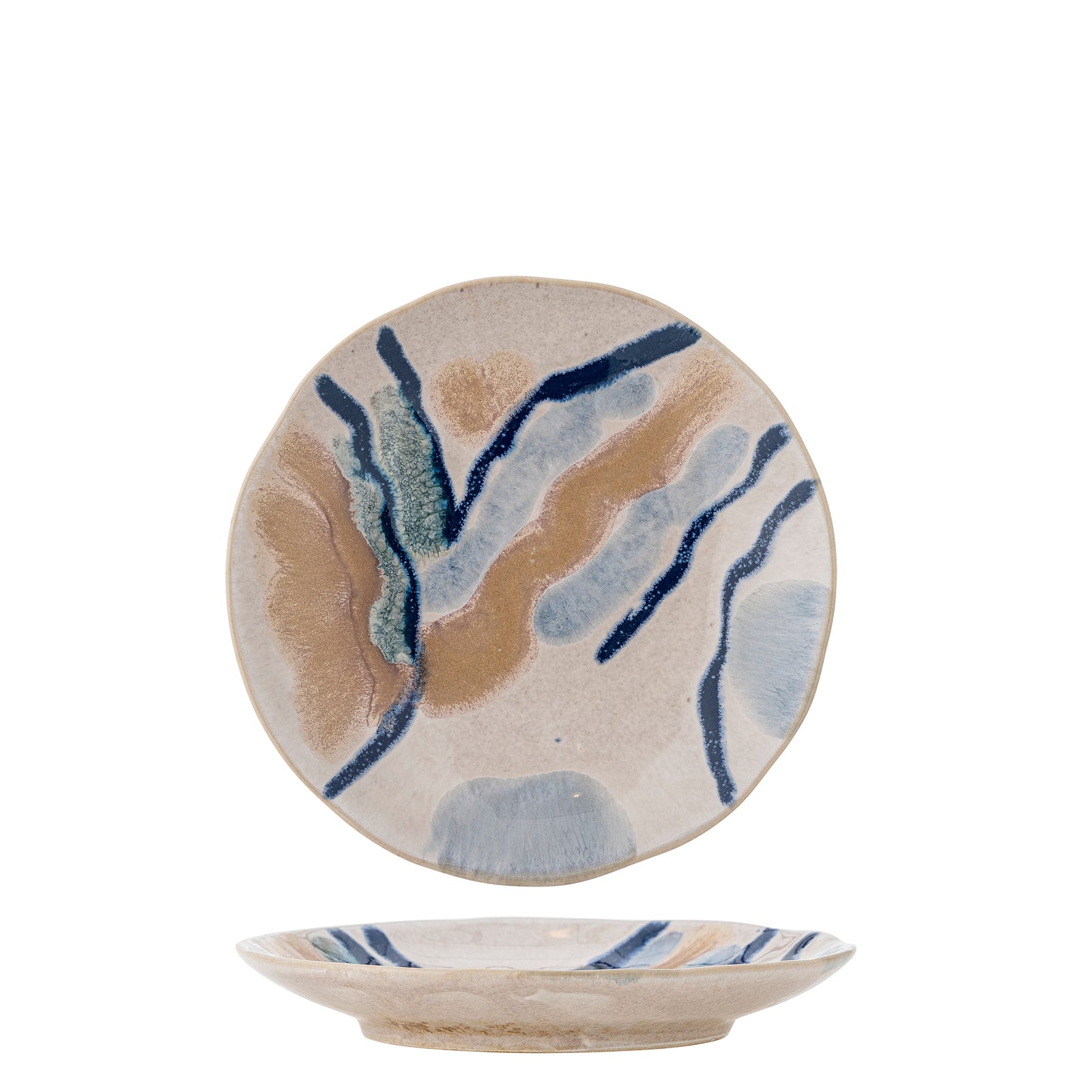 Farfurie Ceramică Multicoloră Bloomingville - Imagine 1