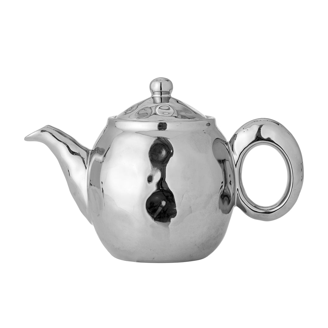 Ceainic Ceramică Argintiu Cu Infuzor Bloomingville - Imagine 1
