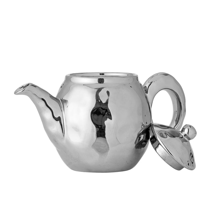 Ceainic Ceramică Argintiu Cu Infuzor Bloomingville - Imagine 2