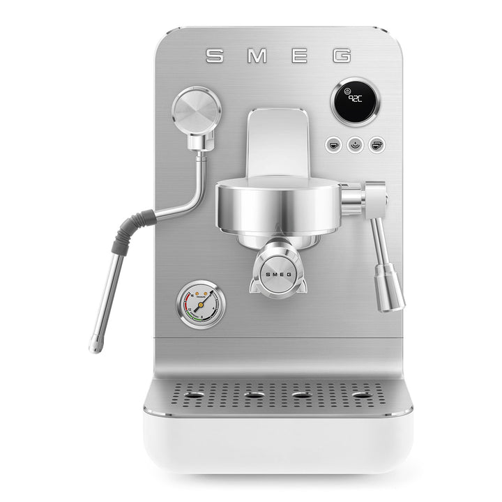 Aparat de cafea espresso manual Minipro alb, EMC02WHMEU, Smeg