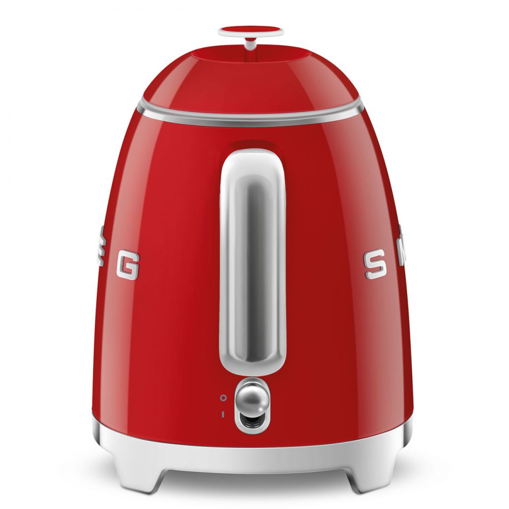 Mini fierbator de apa retro rosu, KLF05RDEU, Smeg