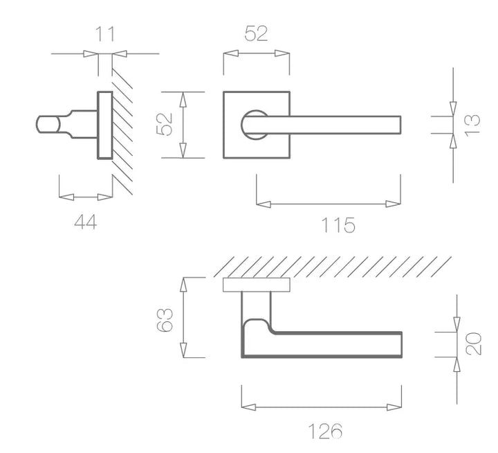 Maner usa inox, 2253 Q, Tupai