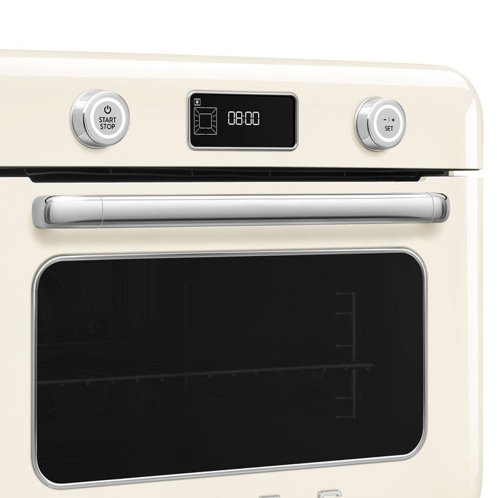 Mini cuptor crem cu aburi, COF01CREU, Smeg