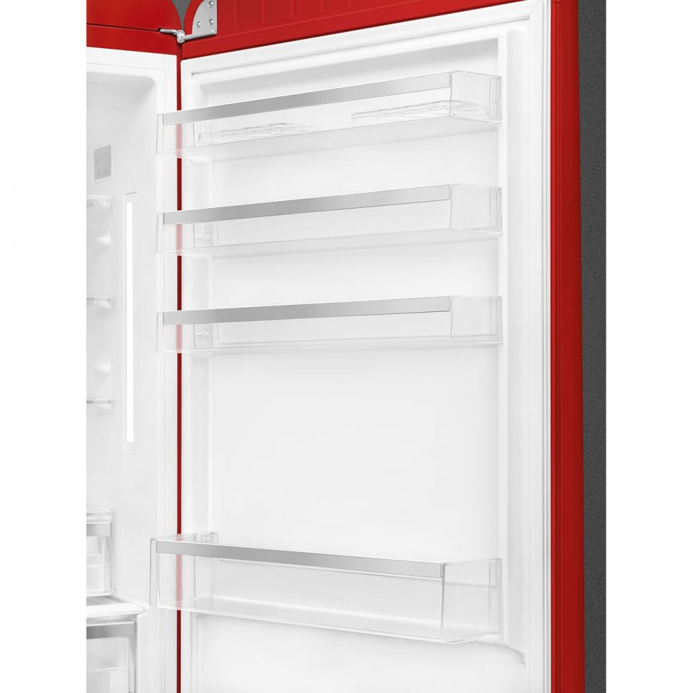 Combina frigorifica dreapta rosu Total no frost, FAB38RRD5, Smeg (BlackFriday)