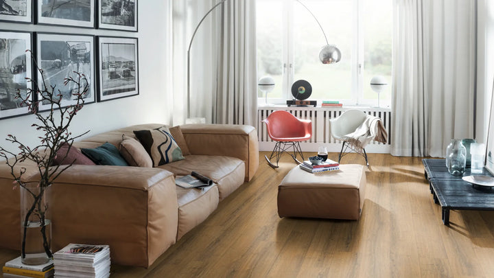 Parchet laminat EGGER EL2402 Sherman Eiche maro cognac 10 mm