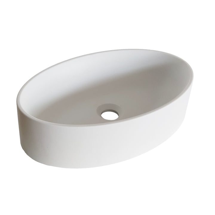 Lavoar de baie oval din granit compozit SanDonna ARONDI