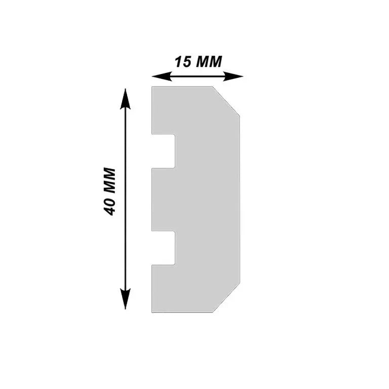 Brâu decorativ poliuretan Cezar B-102