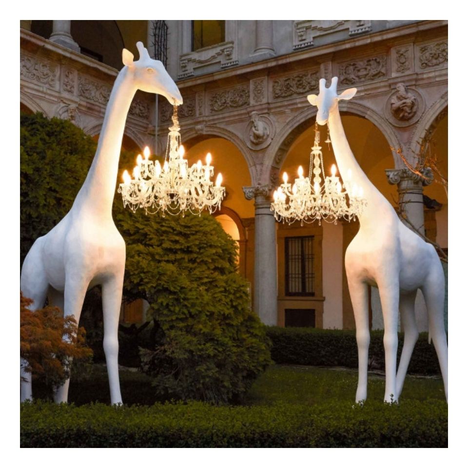 Giraffe in Love M White Outdoor, Qeeboo (Black Friday)