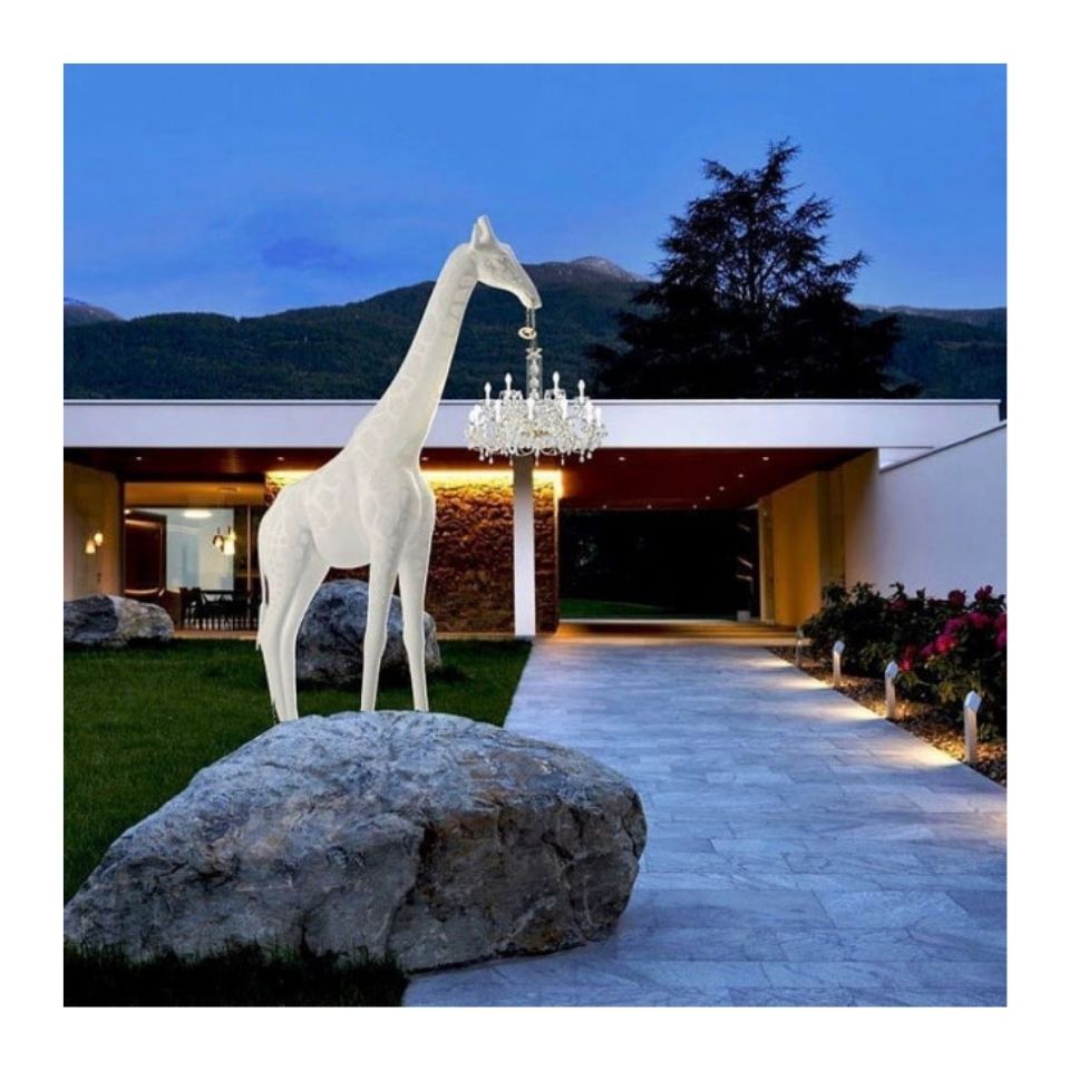 Giraffe in Love M White Outdoor, Qeeboo (Black Friday)