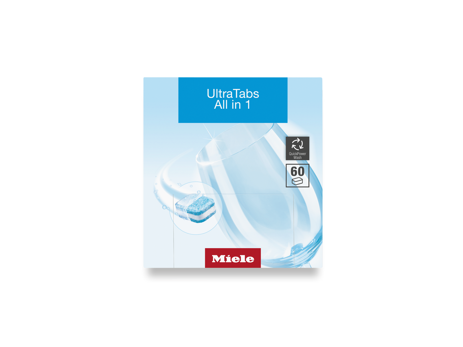 Detergent Vase Miele UltraTabs All In 1 60 Tablete - Imagine 1