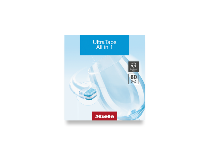 Detergent Vase Miele UltraTabs All In 1 60 Tablete - Imagine 1