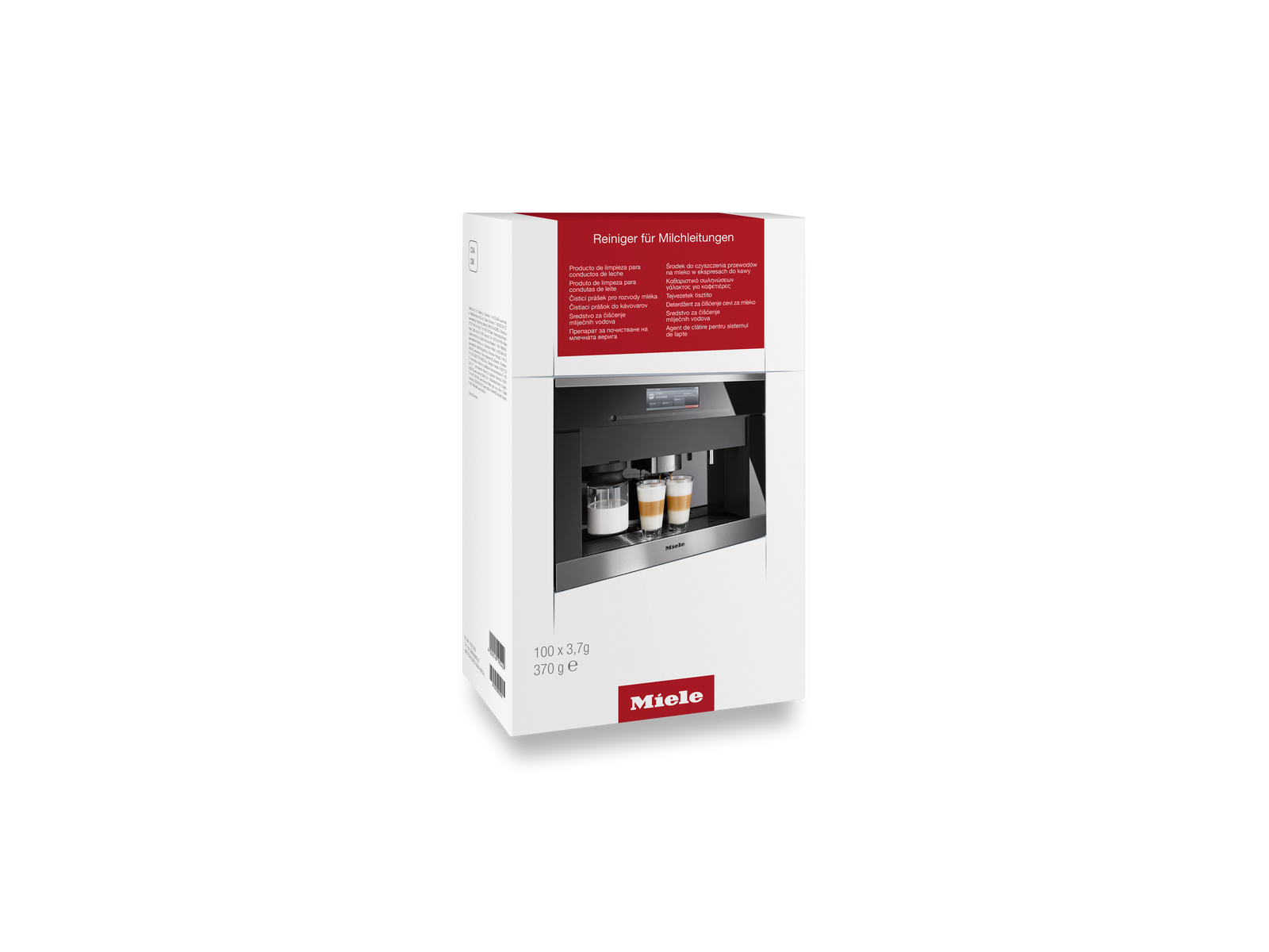 Soluții De Îngrijire Miele GP CL MCX 1001 P Ag. Curățare Traseu Lapte 100 Plicuri - Imagine 2