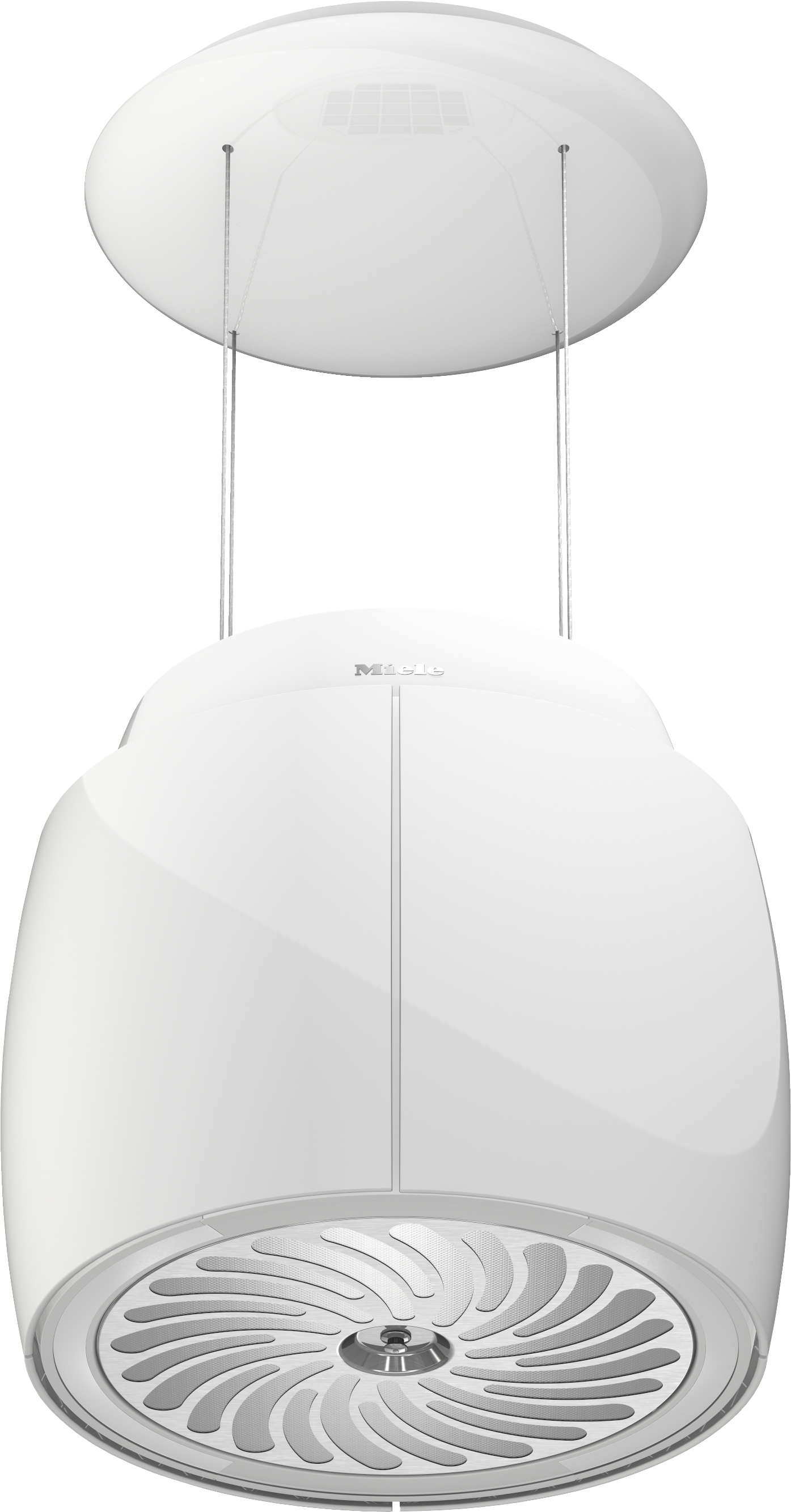 Hotă Miele Insulă DA 7378 D Aura 4.0 Ambient Alb Brilliant - Imagine 1