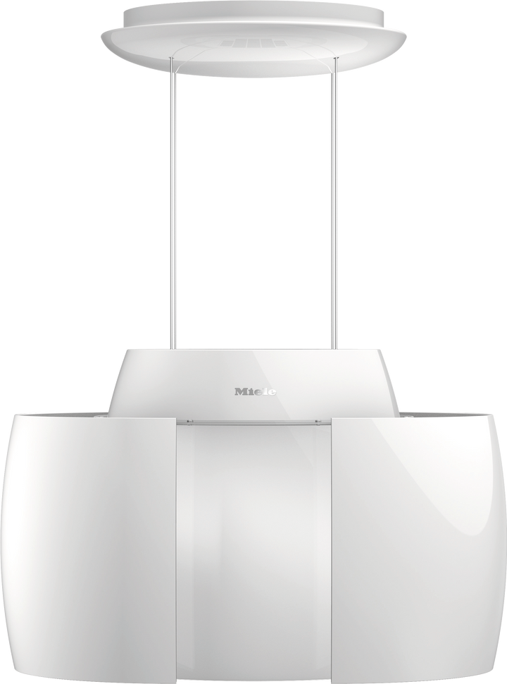 Hotă Miele Insulă DA 7378 D Aura 4.0 Ambient Alb Brilliant - Imagine 2
