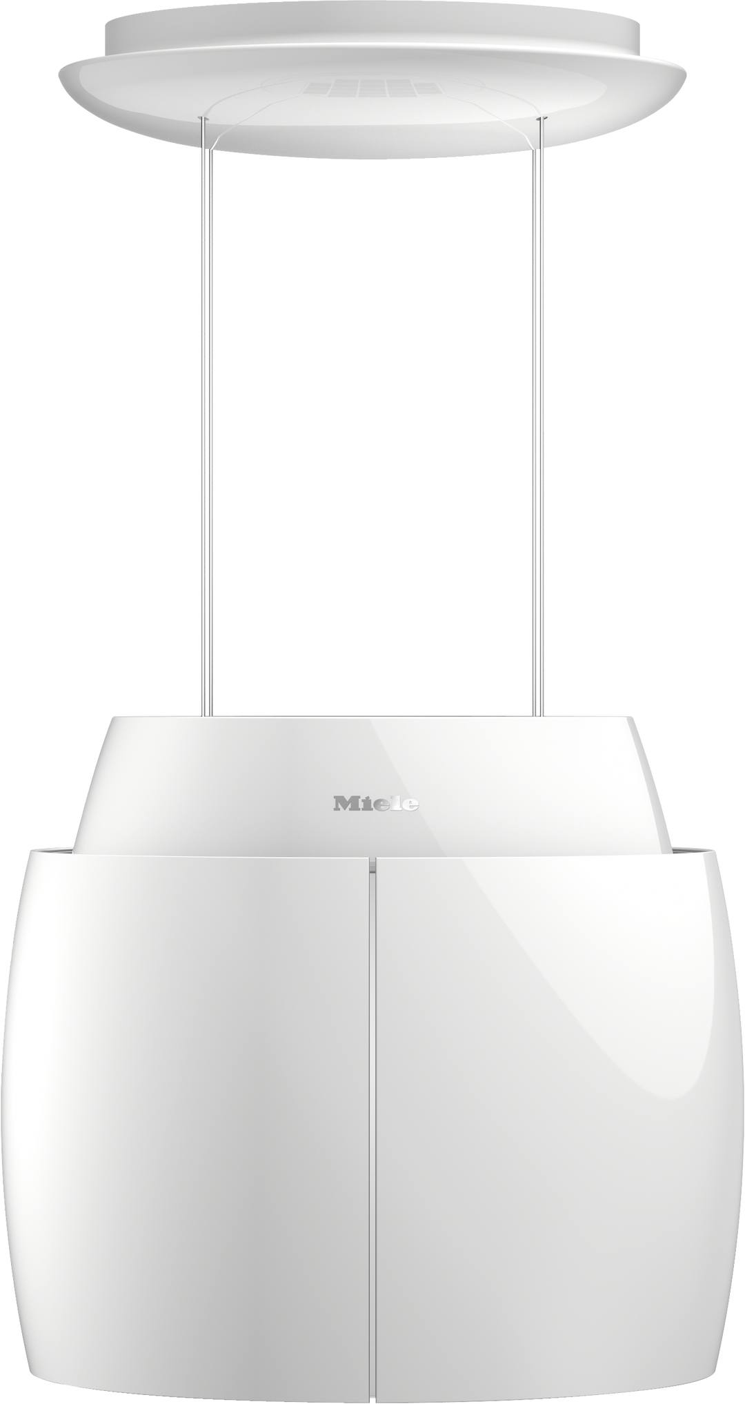 Hotă Miele Insulă DA 7378 D Aura 4.0 Ambient Alb Brilliant - Imagine 3